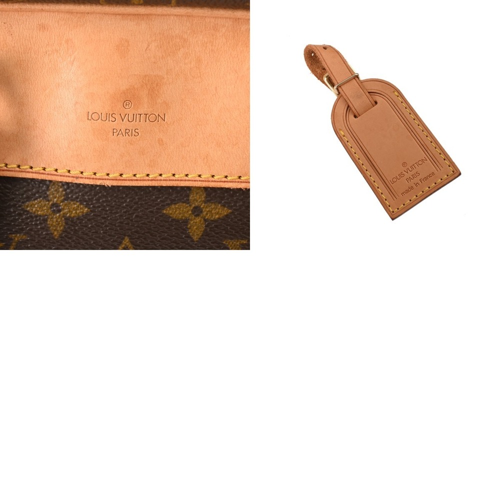 Louis Vuitton Monogram Handbag Deauville Brown Canvas - Picture 10 of 10